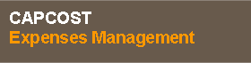 Casella di testo: CAPCOSTExpenses Management 